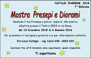 Mostra Presepi e Diorami 2015